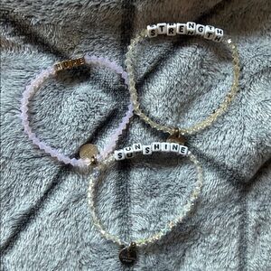 Little Words Project Friendship Bracelet Set Bracelets Hope Strength Sunshine